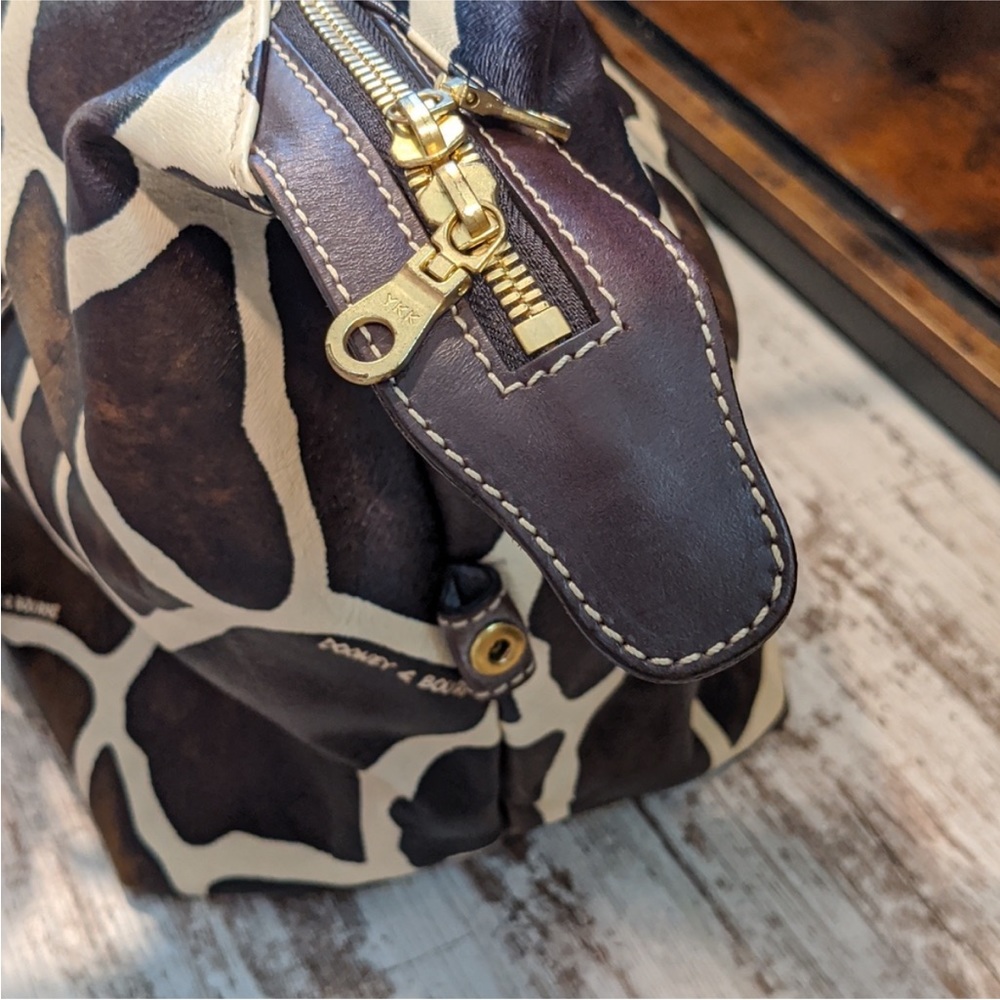 Dooney and Bourke Giraffe Print Weekend Bag - Picture 11 of 16